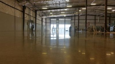 polished floor warehouse