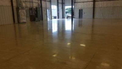 polished concrete warehouse