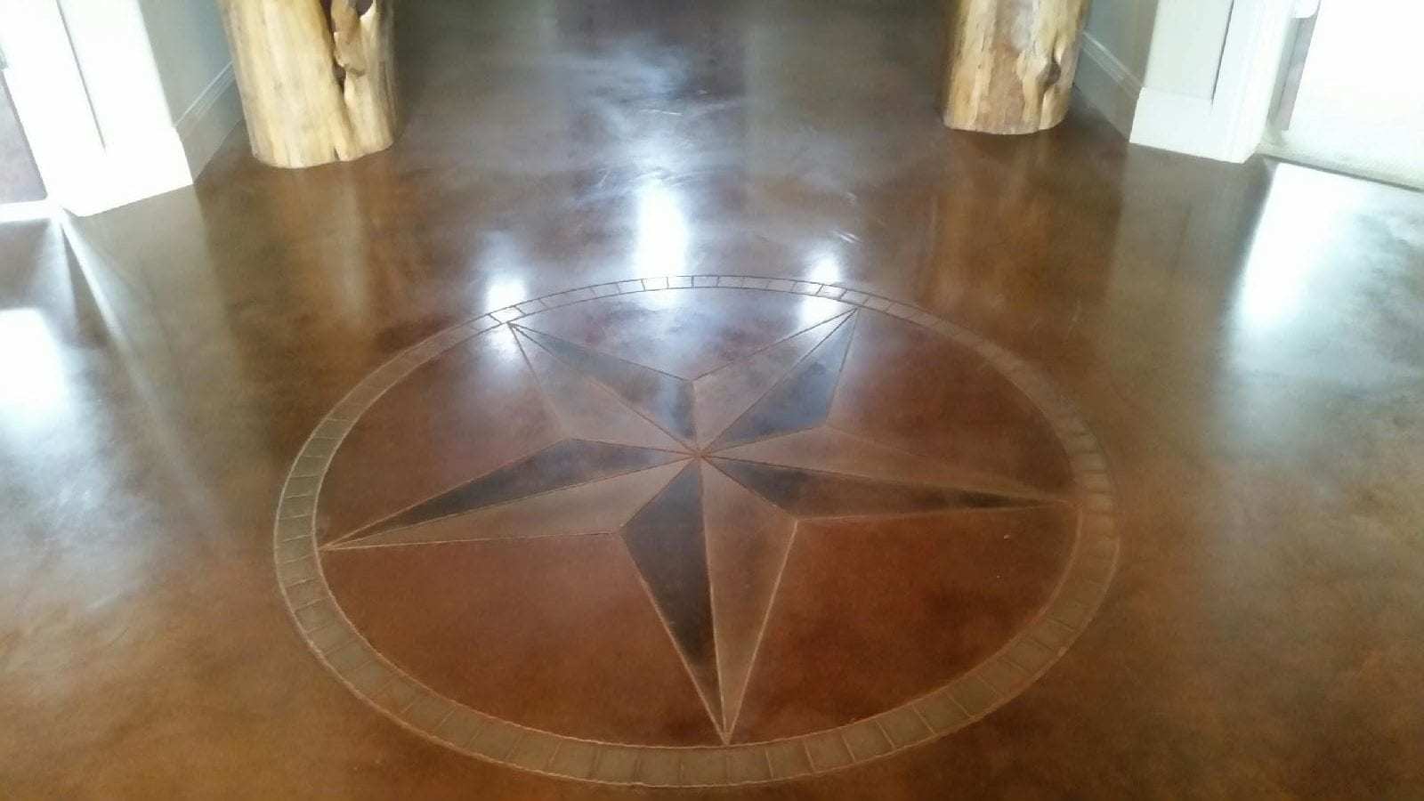 stained concrete floors abilene