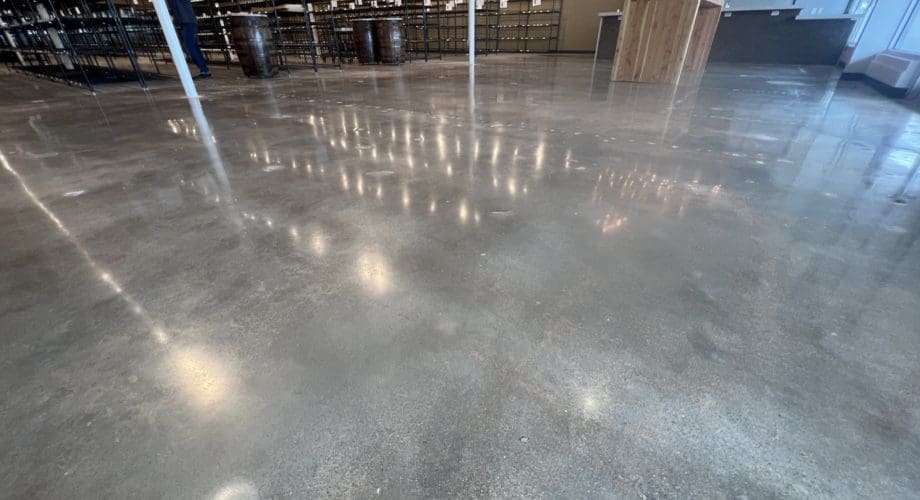 polished concrete floor dallas