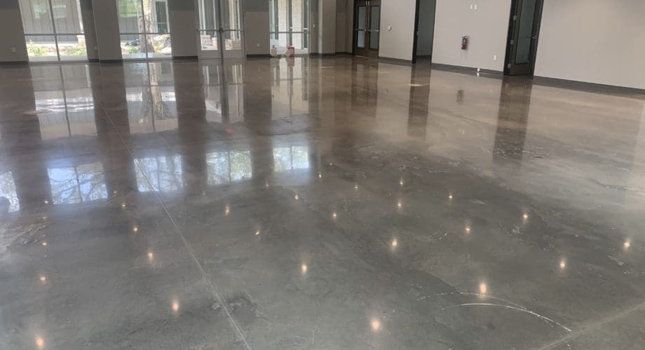 polished concrete flooring